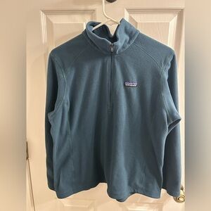 Patagonia Teal 1/4 Zip-Up
